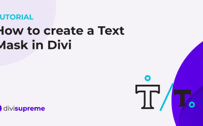 How to Create a Text Mask in Divi