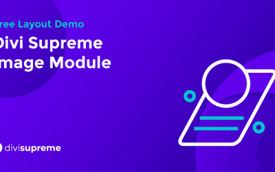 Free Layout Demo: Divi Supreme Image Module