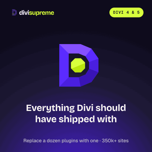 Divi Supreme Pro