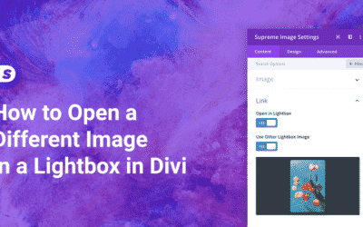 How to Open a Different Image in a Lightbox in Divi