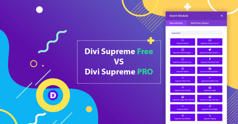 Divi Supreme Free vs Divi Supreme Pro