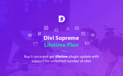 Introducing Lifetime Pricing Plan for Divi Supreme Pro – Lifetime Update & Unlimited Site Support