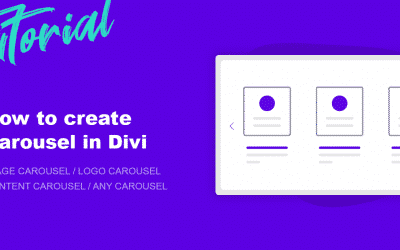 How to create Beautiful Carousels in Divi