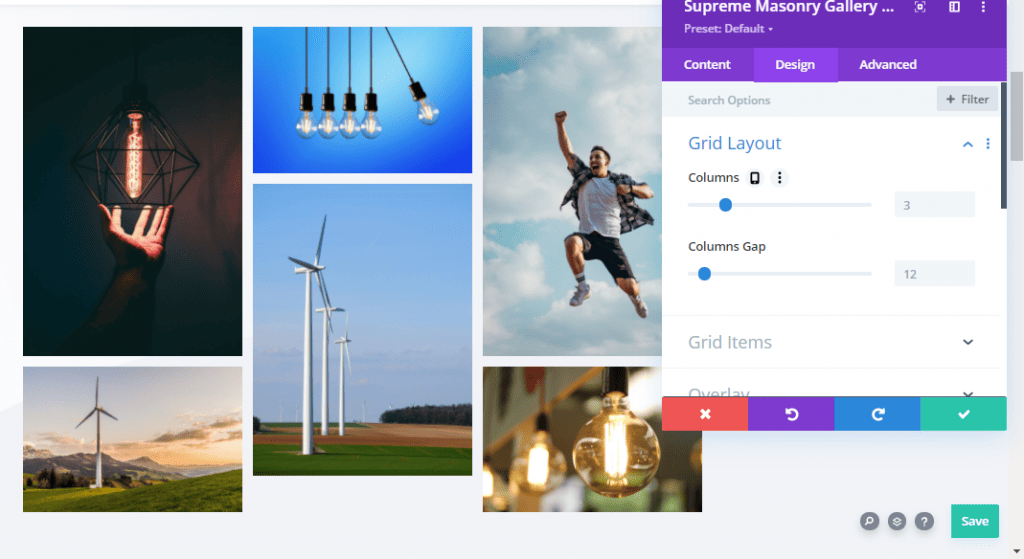 How to Create Masonry Gallery in Divi – Divi Supreme