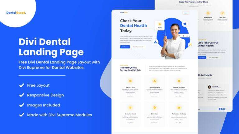 Dental Landing Page