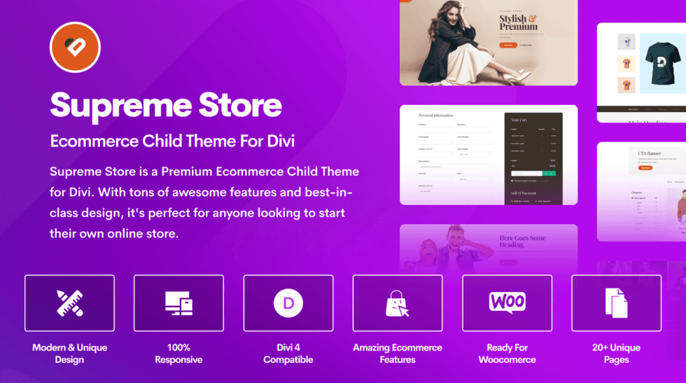 Free Layout Demo: Divi Supreme Card Module – Divi Supreme