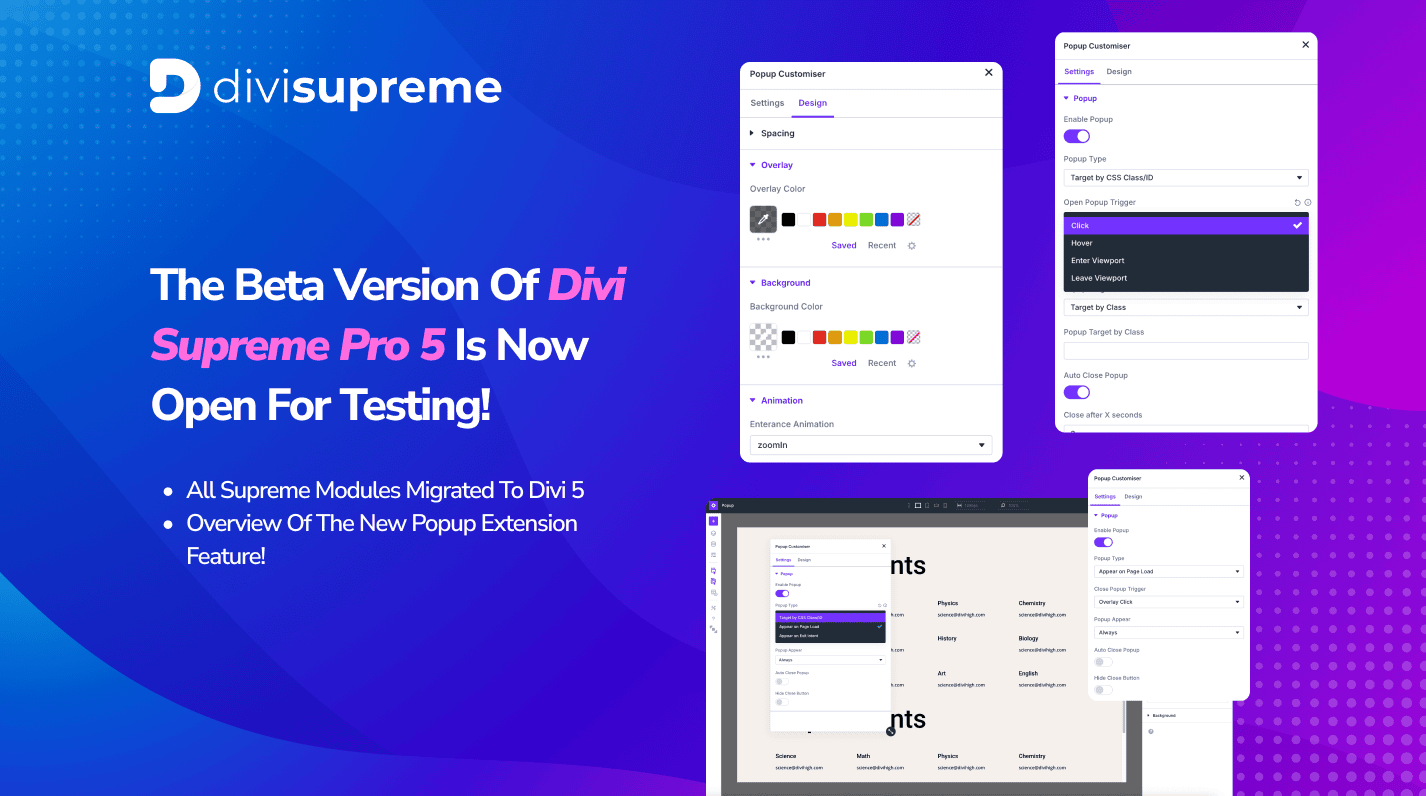 Divi Popup