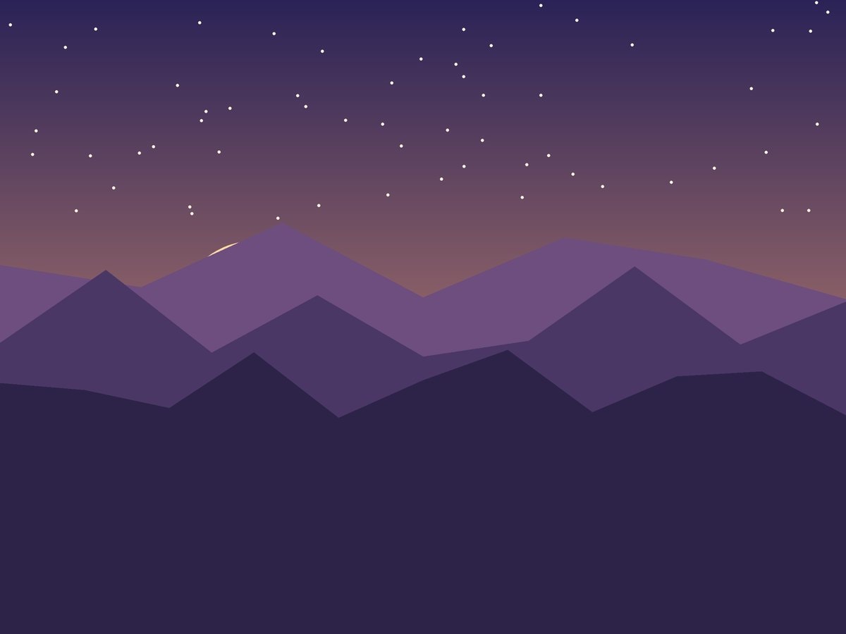 Mountain range Illustration: mountain range